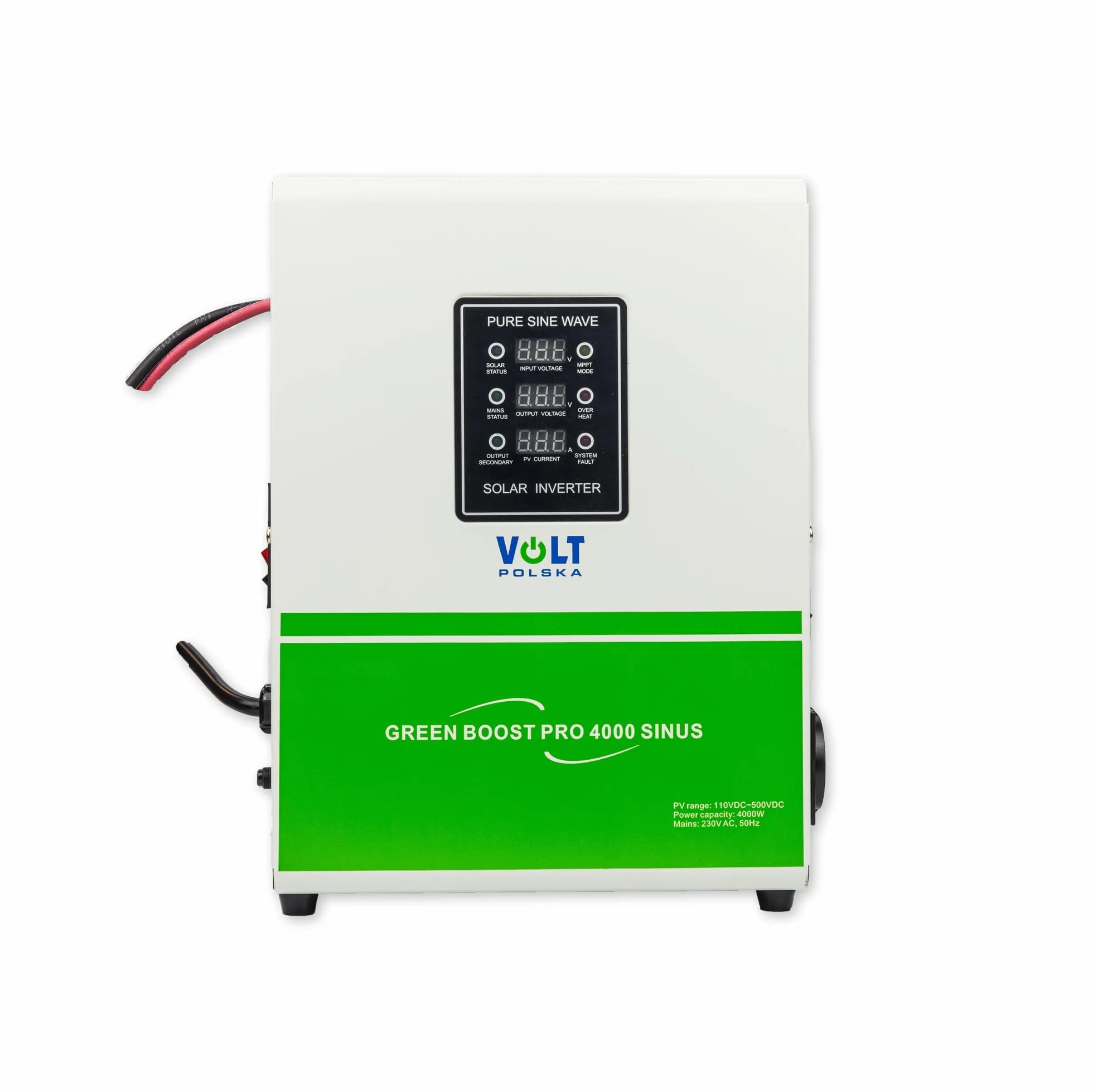 GREEN BOOST PRO 4000 SINUS BYPASS (120-500VDC) PRZETWORNICA SOLARNA DO GRZANIA WODY, BOJLERA