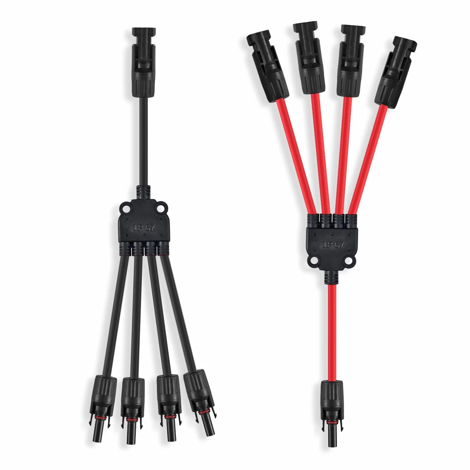 Solarny kabel Y 6 mm², wtyczka Y, para solarna, rozdzielacz Y, moduły wtyczki PV Y, moduły elektrowni balkonowej (6 mm² M/FFFF i F/MMMM)