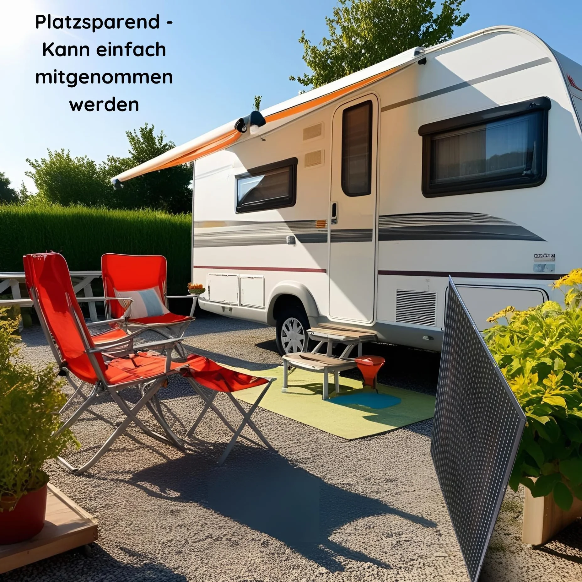 SCHWAIGER Balkonkraftwerk Slim‑Line zestaw 2 paneli słonecznych 400 Wp, 2 x 200 Wp monokrystaliczne, ultracienkie i lekkie moduły solarne, w zestawie kabel przyłączeniowy i akcesoria, instalacja