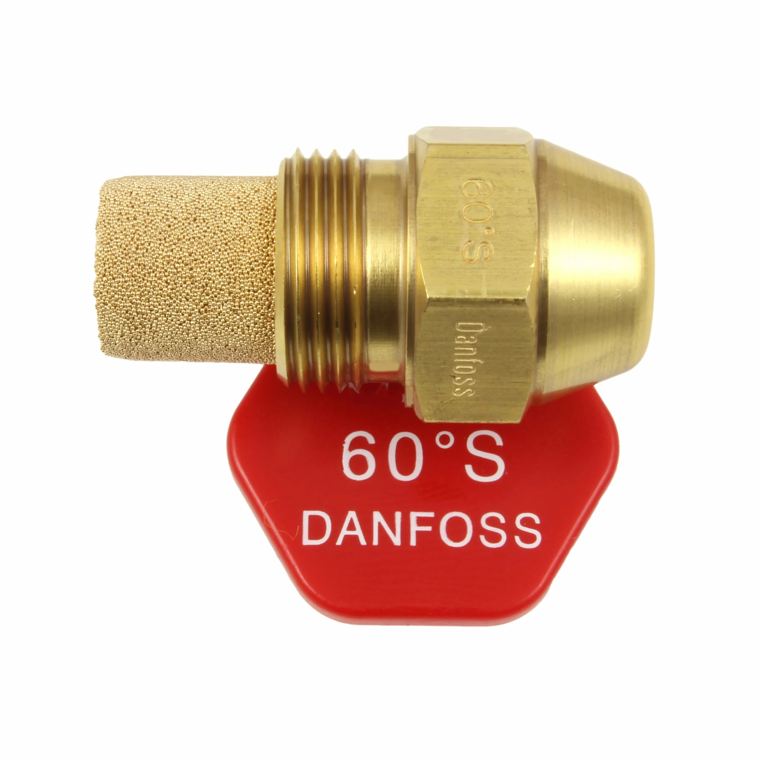 Danfoss Pełny stożek dysza olejowa kątowa 60 stopni 0,50 USgal/h 1,87 kg/h, 030F6908