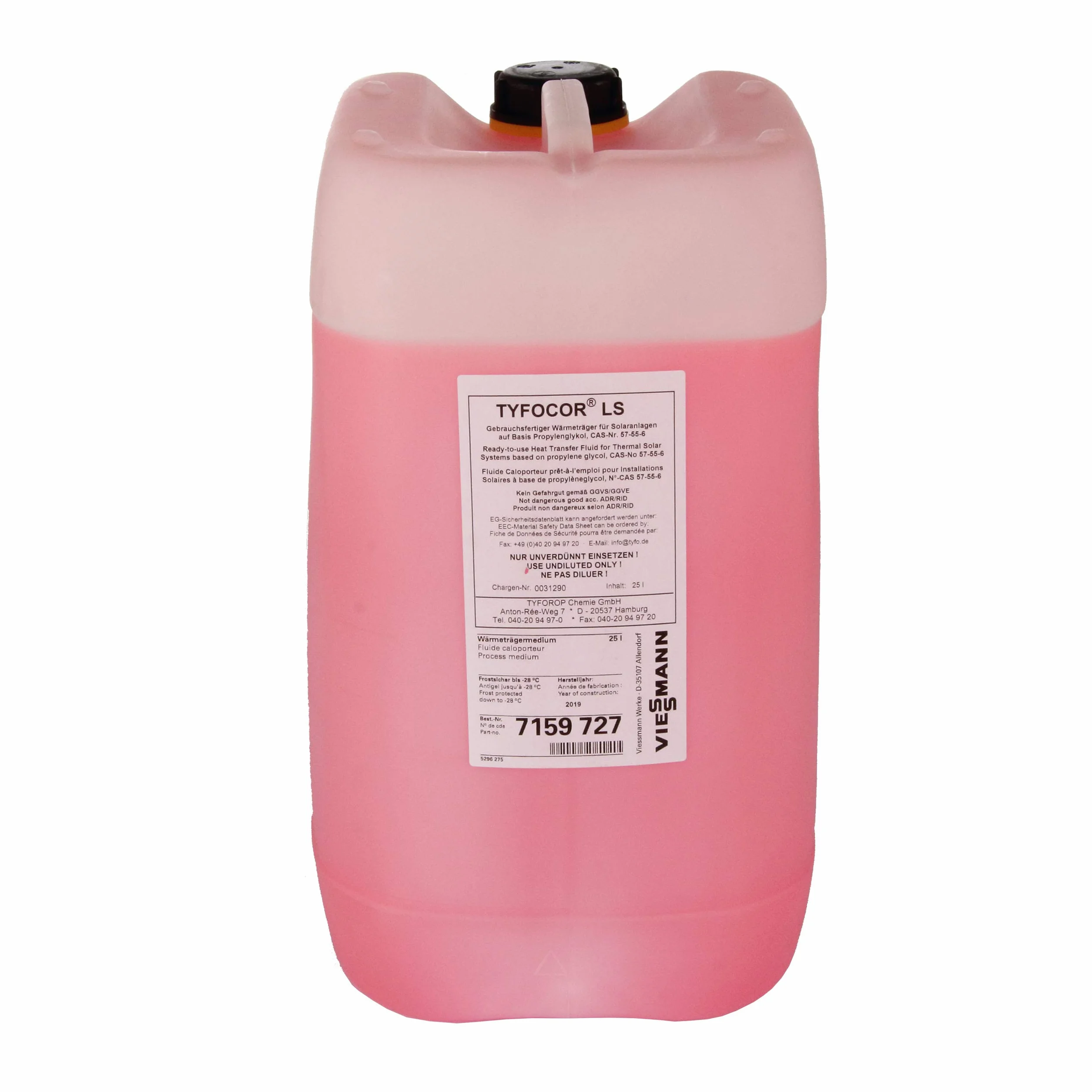 Viessmann Tyfocor LS 25 litrów płynu nośnego ciepła -28°C